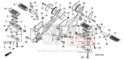 MARCHE CBF600N6 de 2006